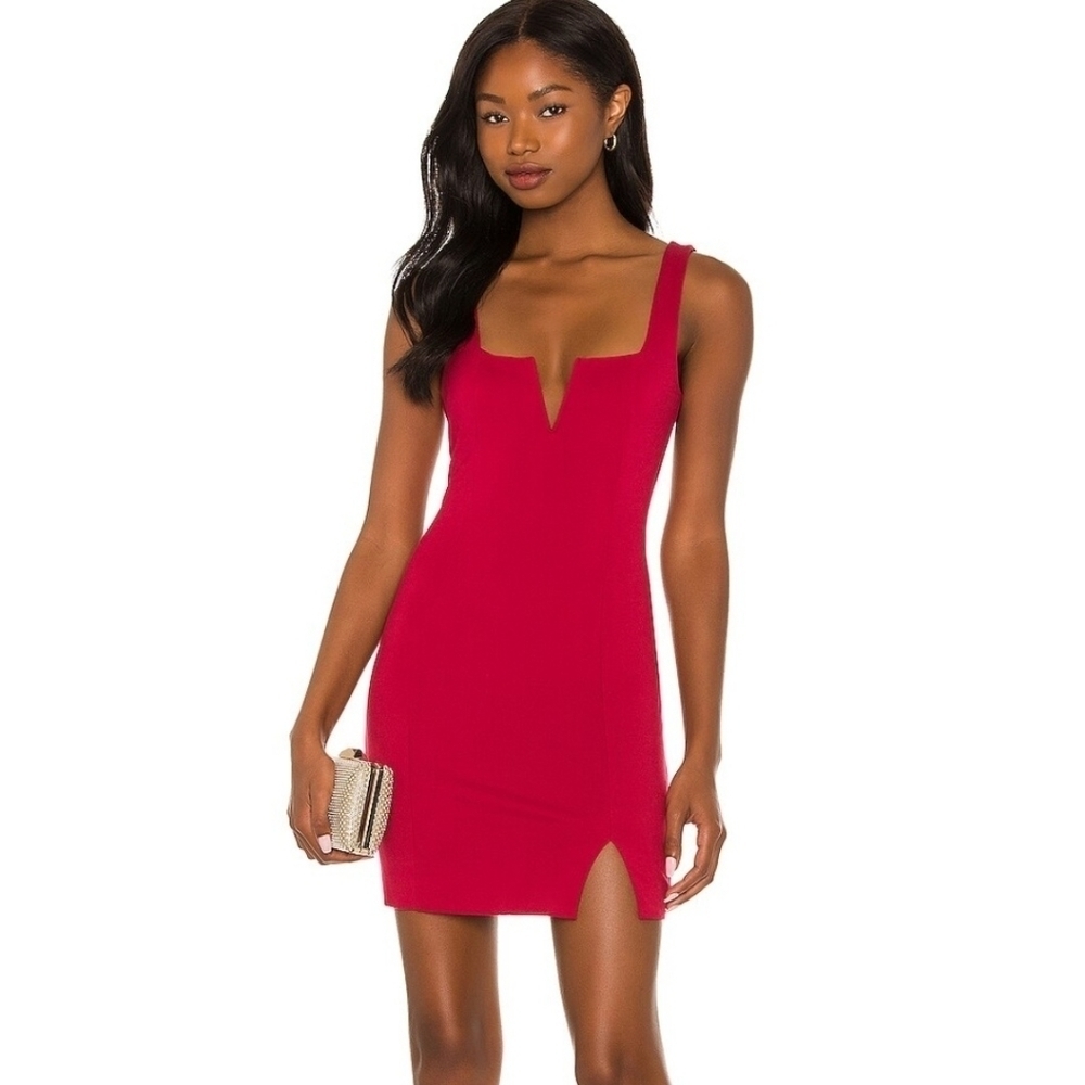 🌸 NEW Revolve Lovers & Friends | Red‎ Mini Dress, size Small
